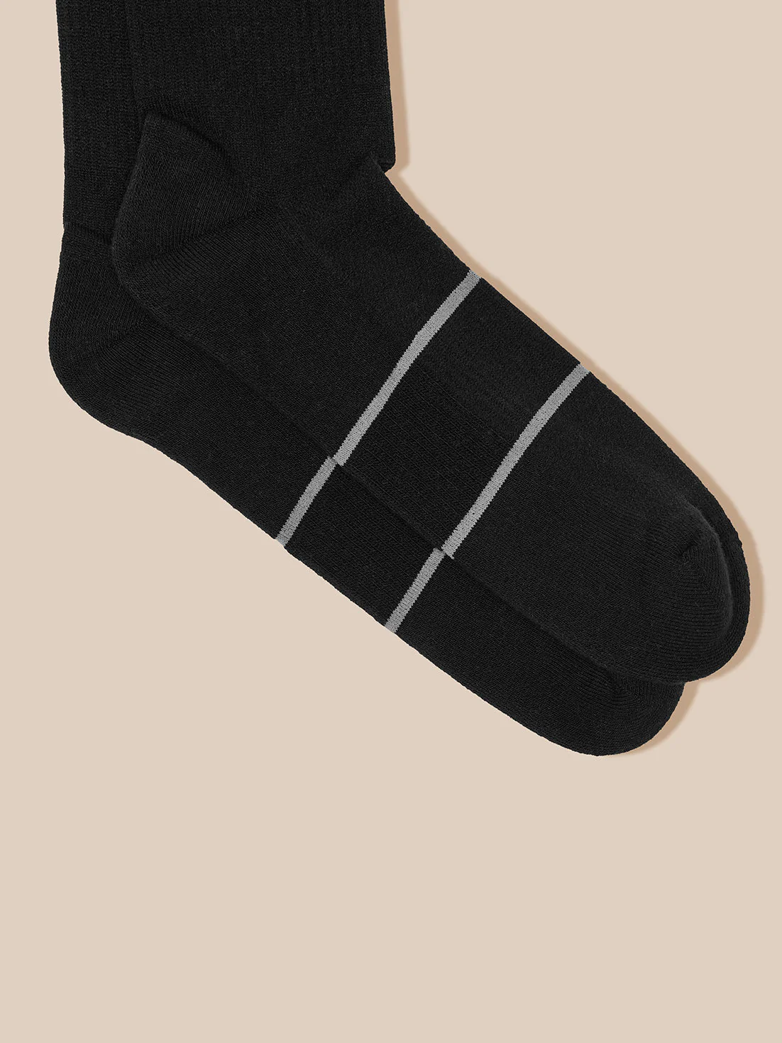 Active 3 Pack Crew Socks - Black - Image 3