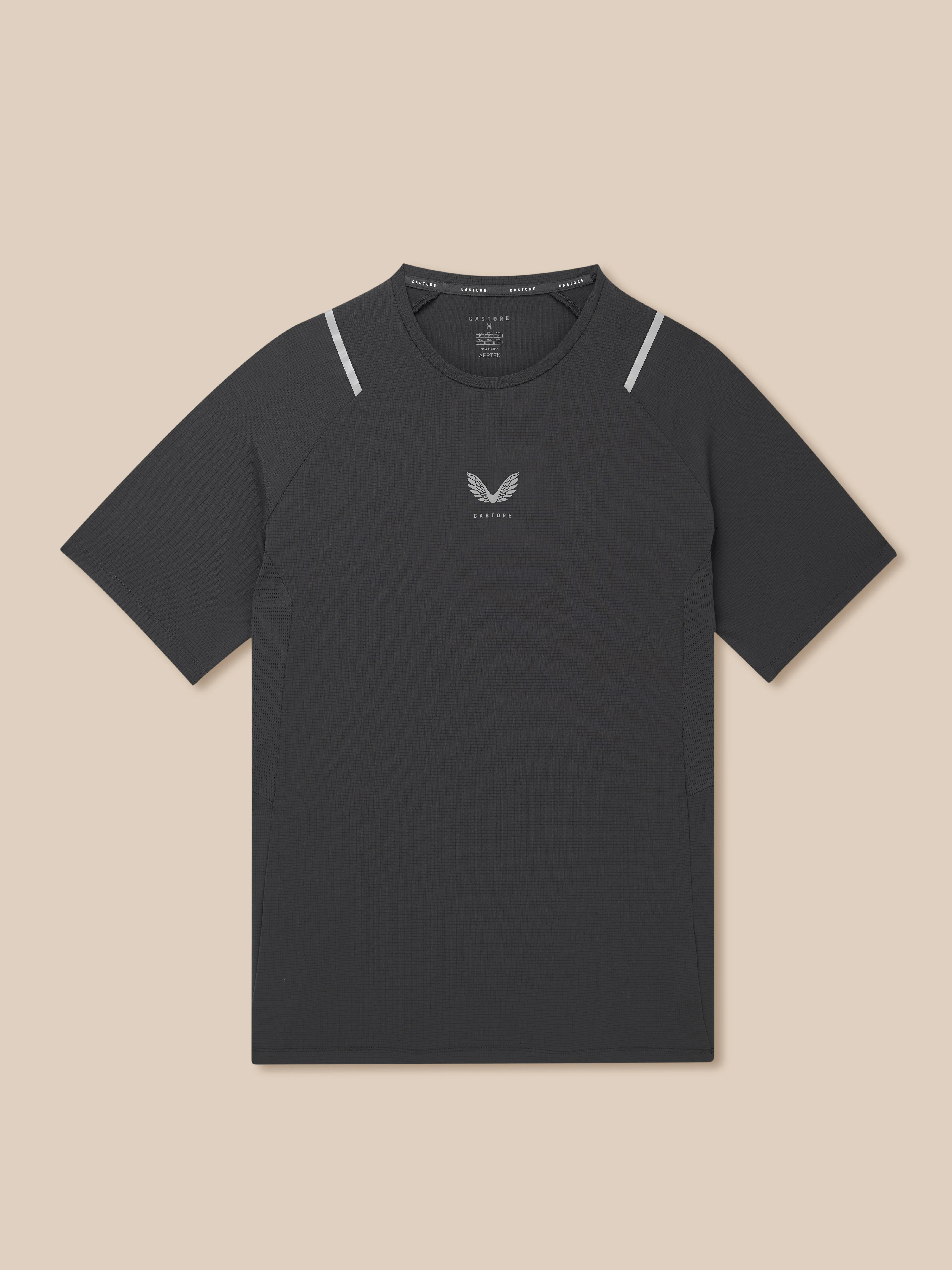 Apex Training T-Shirt - Gunmetal/Silver Reflective - Image 10