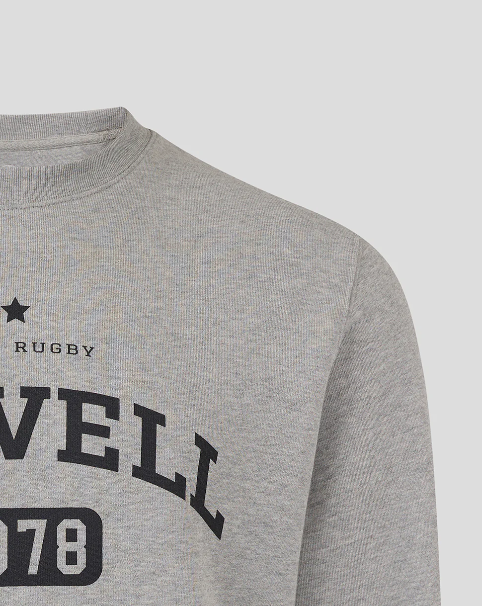 BATH RUGBY ROWELL CREW SWEATSHIRT - HEATHER GREY - Image 3