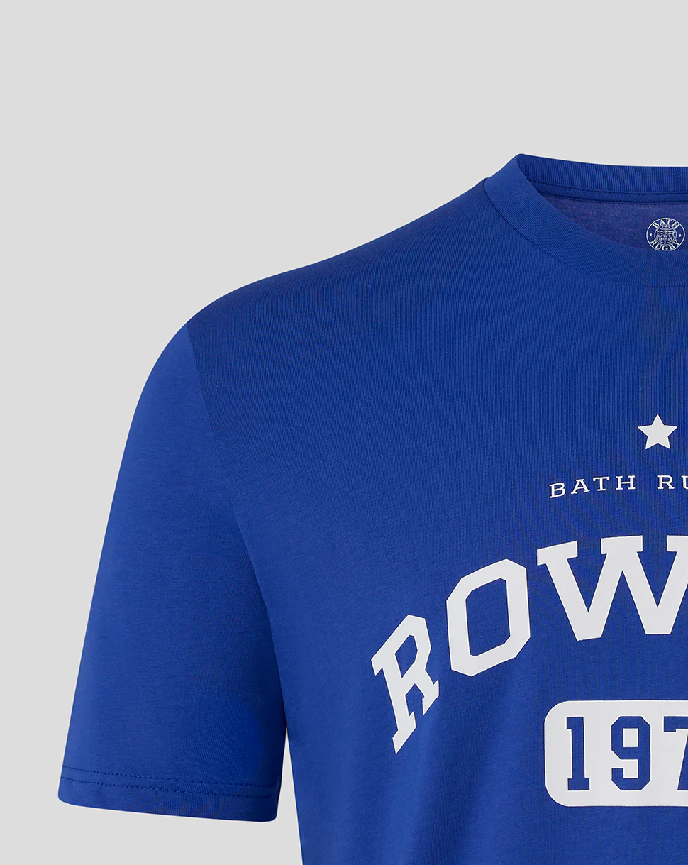 BATH RUGBY ROWELL TEE - WORKER BLUE - Image 3