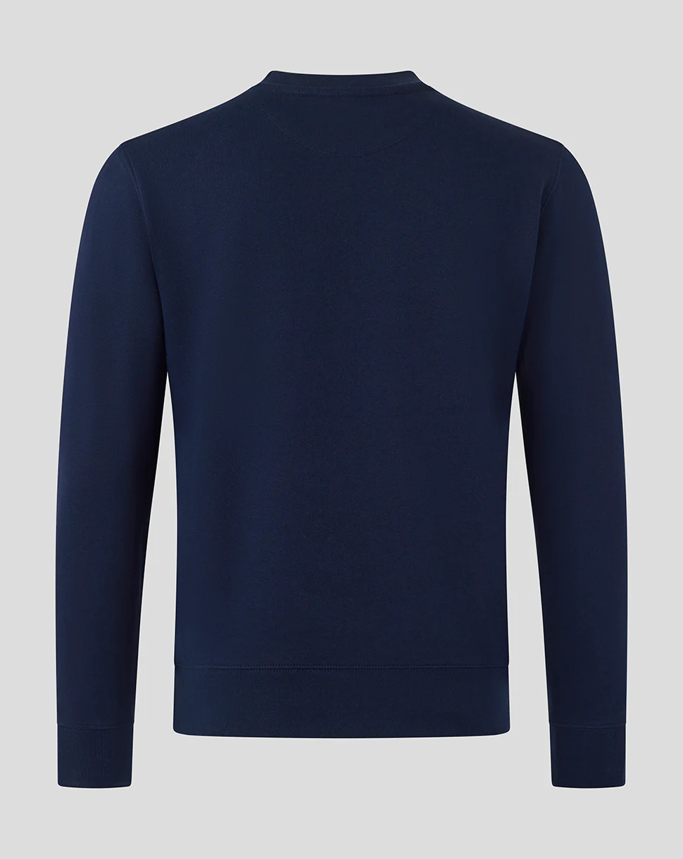 BATH RUGBY VAN GRAAN CREW SWEATSHIRT - FRENCH NAVY - Image 4