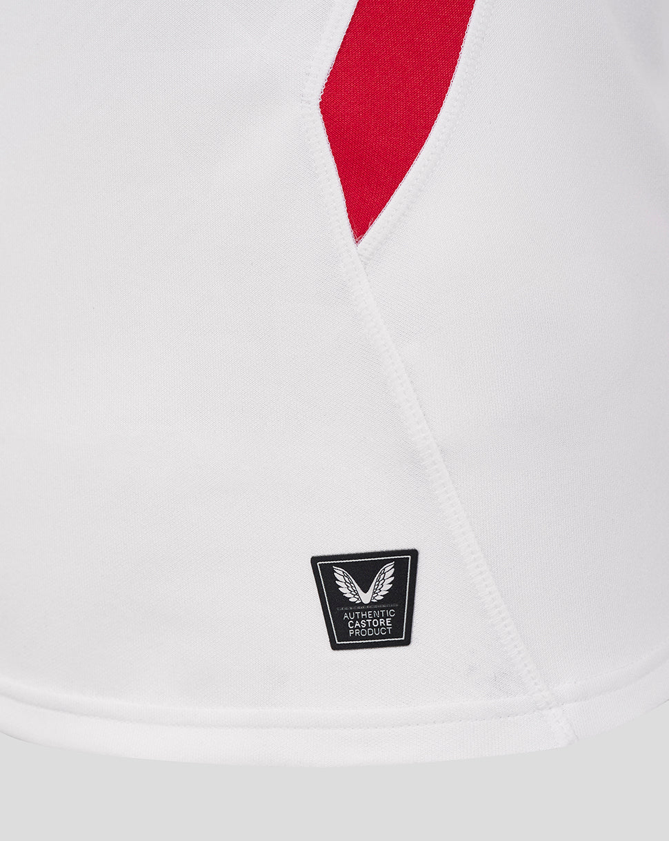 Men’s England Rugby 25/26 Home Pro Short Sleeve Shirt – Brilliant White - Image 5