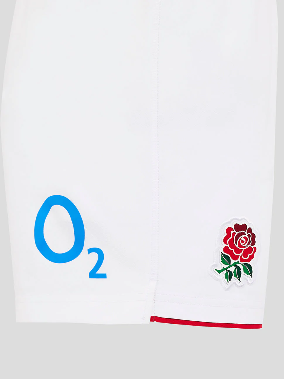 Men’s England Rugby 25/26 Home Shorts – Brilliant White - Image 3