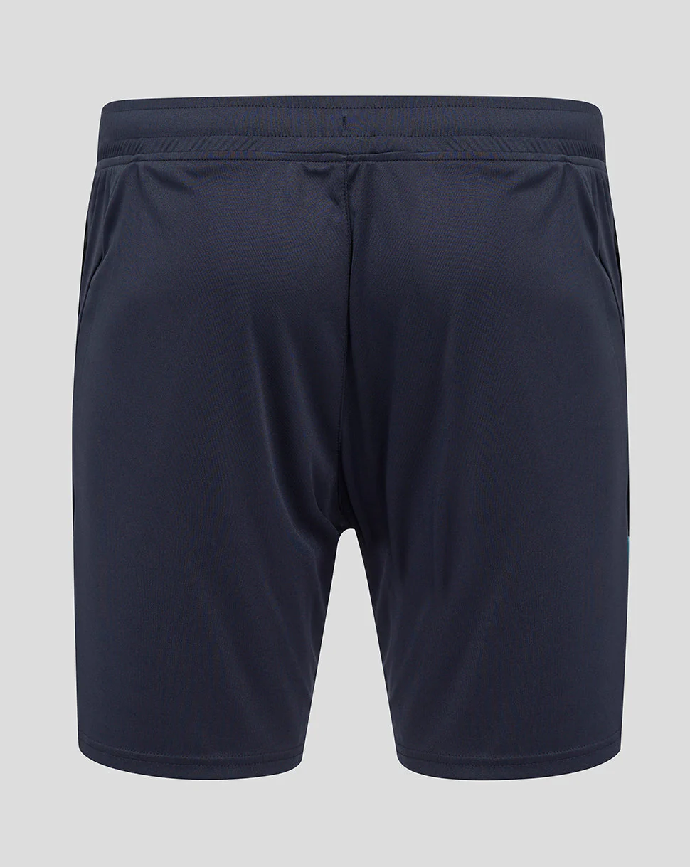Men’s England Rugby 25/26 Performance Knit Shorts with Pockets – Inkwell - Image 2
