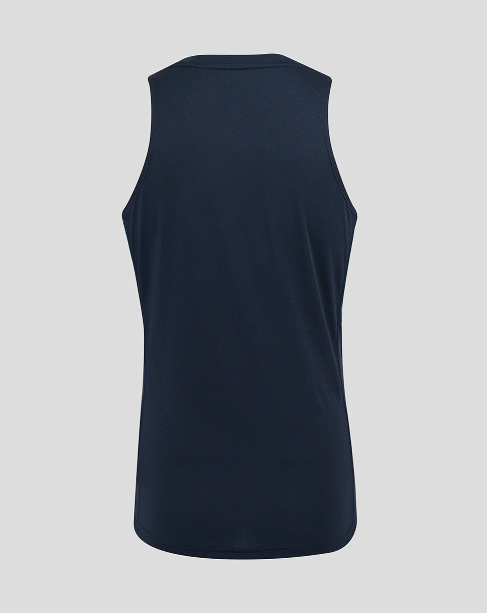 Men’s England Rugby 25/26 Performance Sleeveless Singlet – Inkwell - Image 2