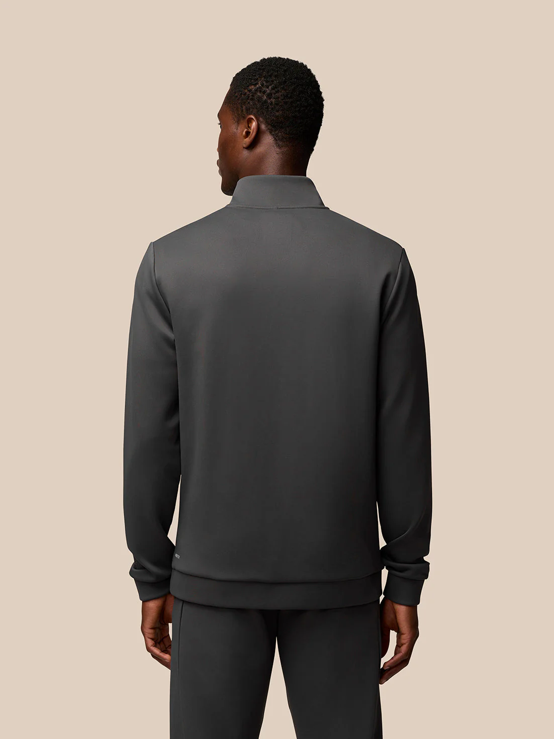 Flex 1/4 Zip Sweatshirt - Charcoal - Image 2