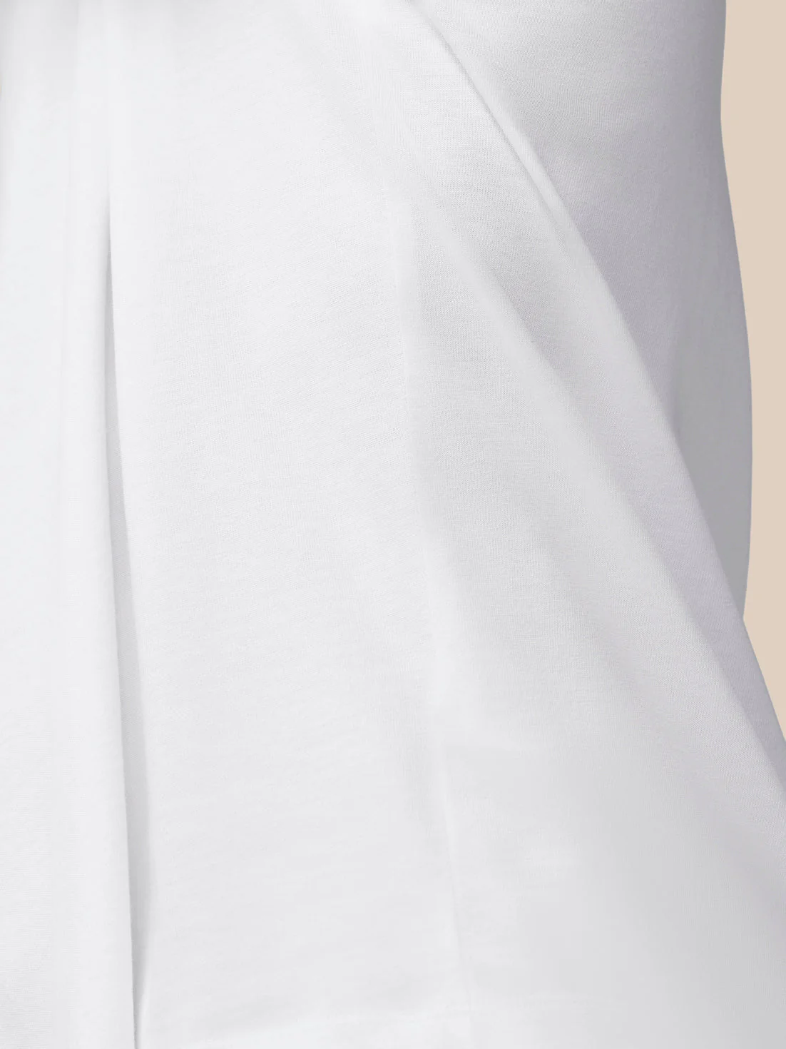 Flex Cotton T-Shirt- White/Black - Image 7