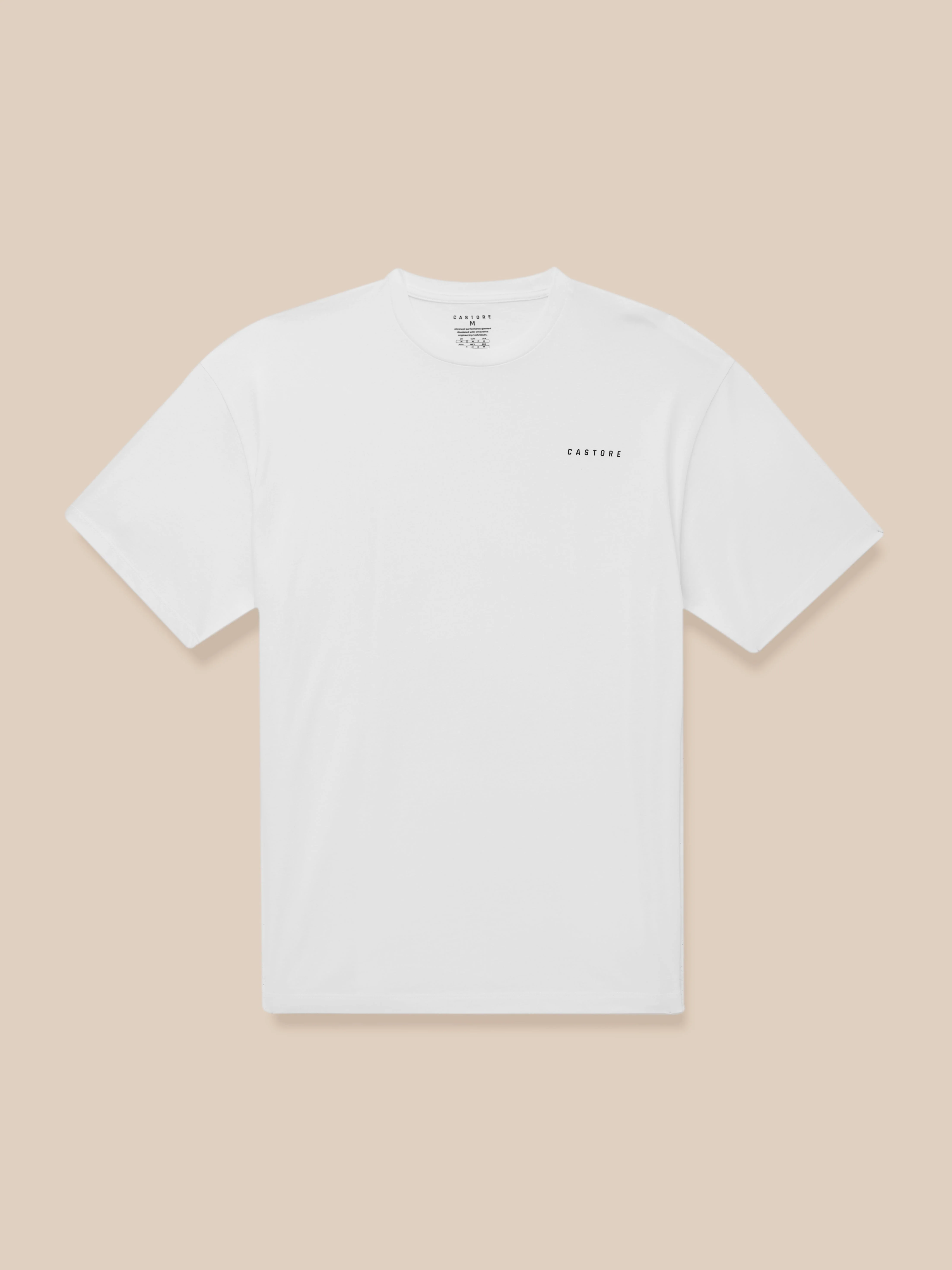 Flex Cotton T-Shirt- White/Black - Image 8