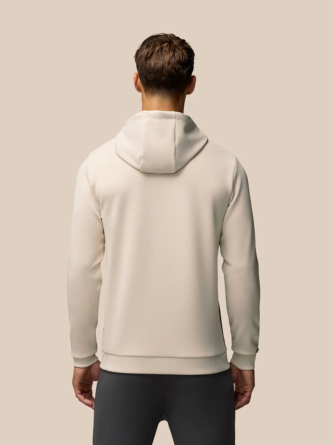 Flex Lifestyle Hoodie - Beige - Image 2