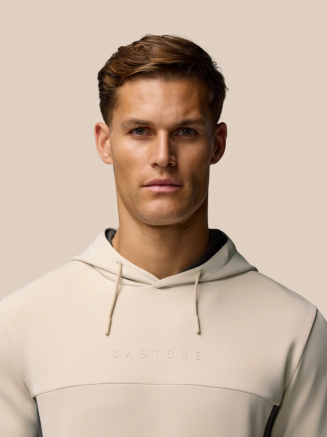 Flex Lifestyle Hoodie - Beige - Image 3