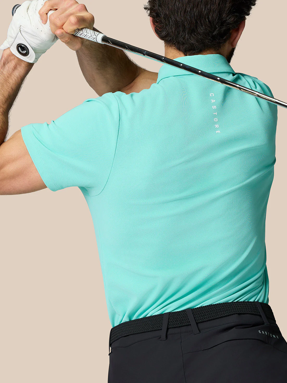 Golf Club Essential Polo - Light Aqua - Image 4