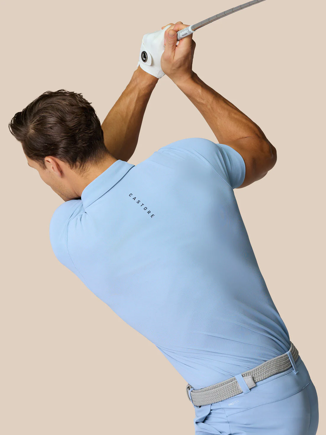 Golf Club Essential Polo - Sky Blue - Image 4