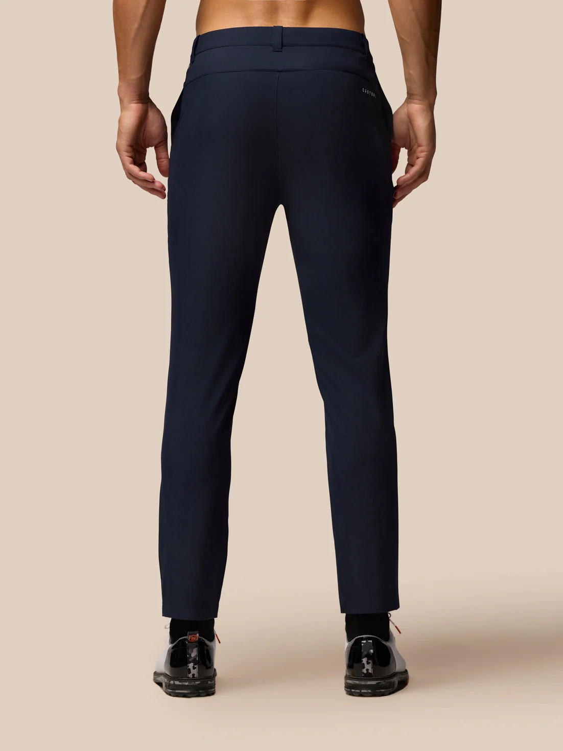Golf Club Trousers 34" Leg - Midnight Navy - Image 2