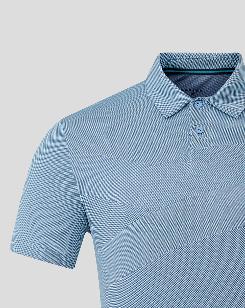 GOLF PINNACLE ENGINEERED KNIT POLO - SKY BLUE - Image 3