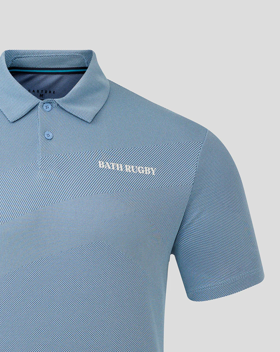 GOLF PINNACLE ENGINEERED KNIT POLO - SKY BLUE - Image 4