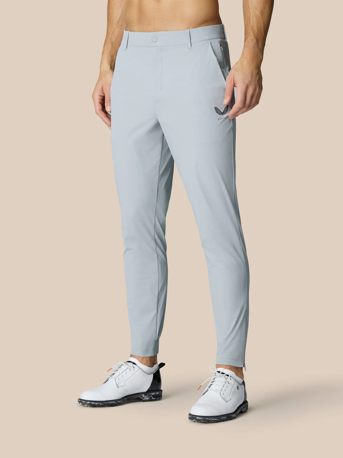 Golf Pinnacle 32" Trousers - Mid Grey