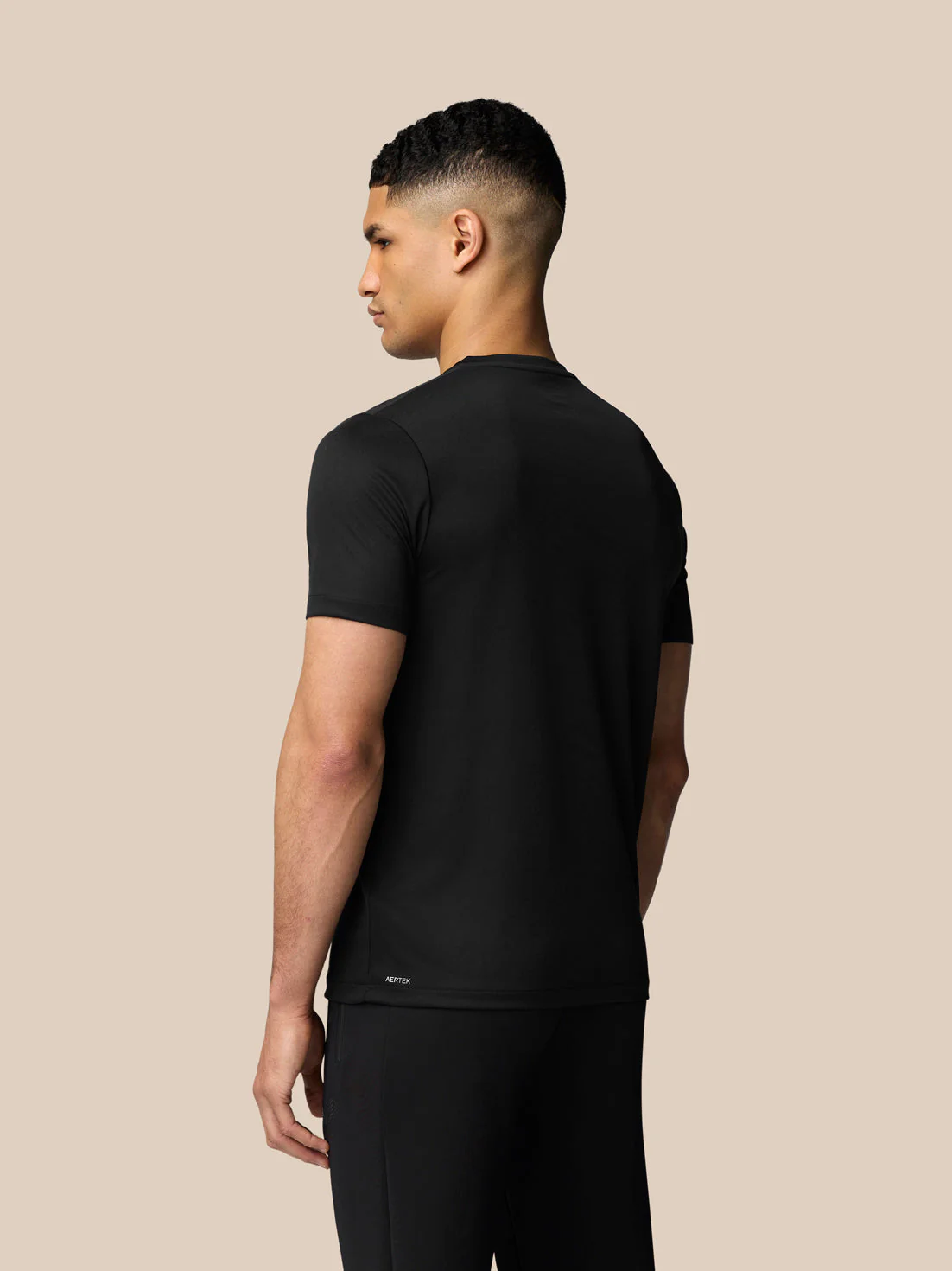 Graphic Training T-Shirt - Black/White - Image 2