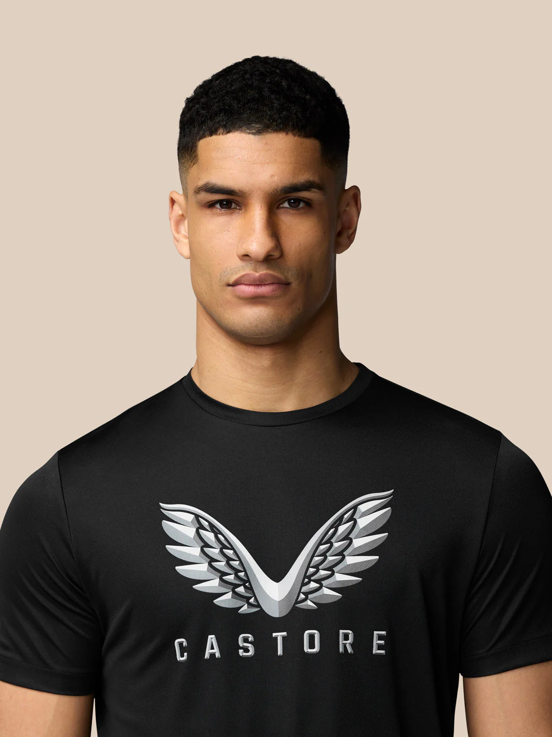 Graphic Training T-Shirt - Black/White - Image 4