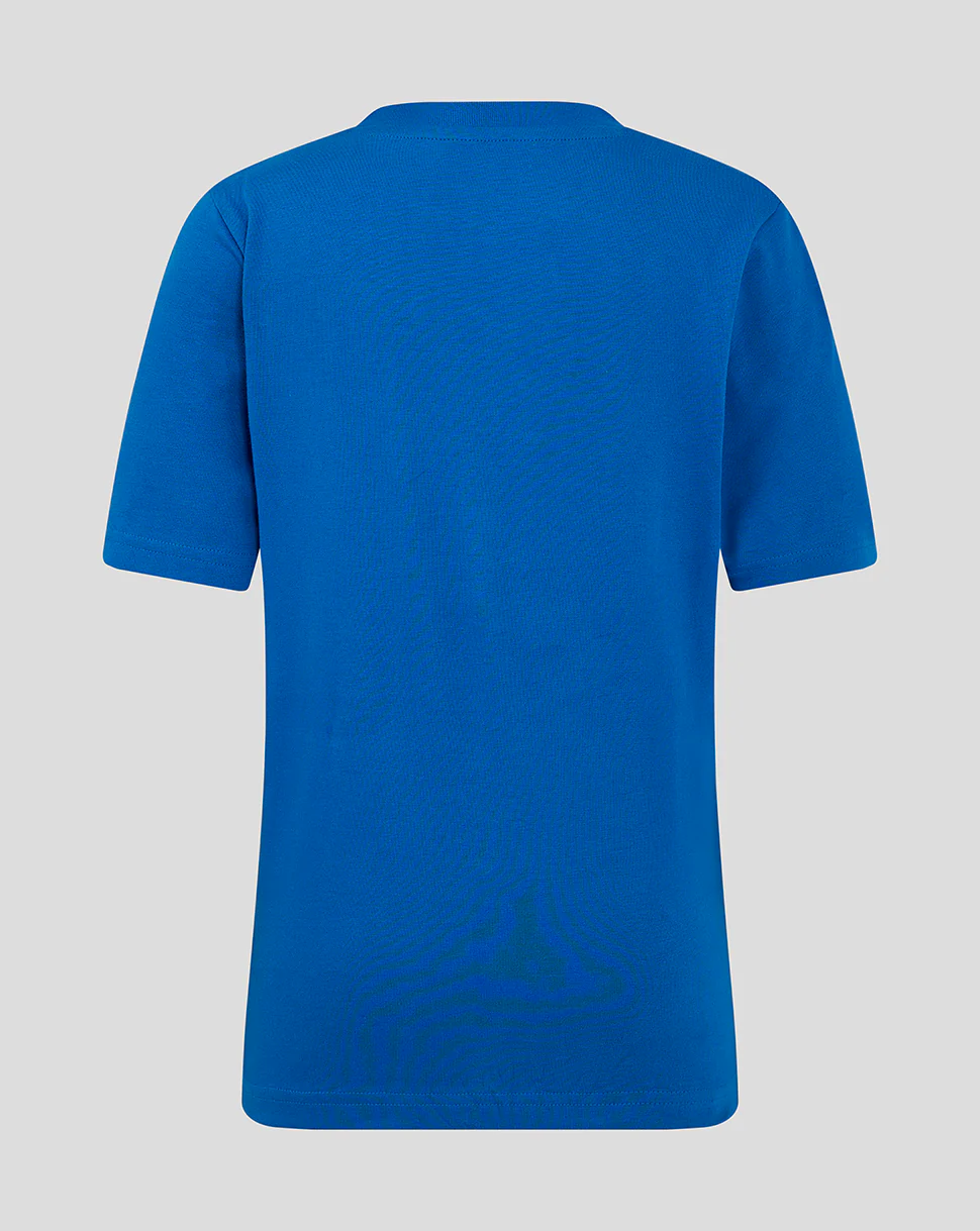 JUNIOR 24/25 CREST T-SHIRT - BLUE - Image 4