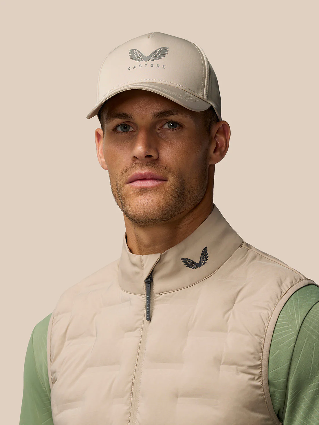 Golf Pinnacle Gilet - Mushroom - Image 2