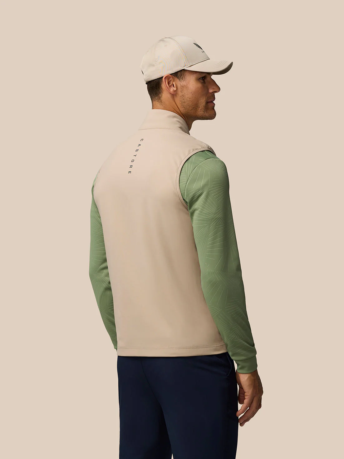 Golf Pinnacle Gilet - Mushroom - Image 5