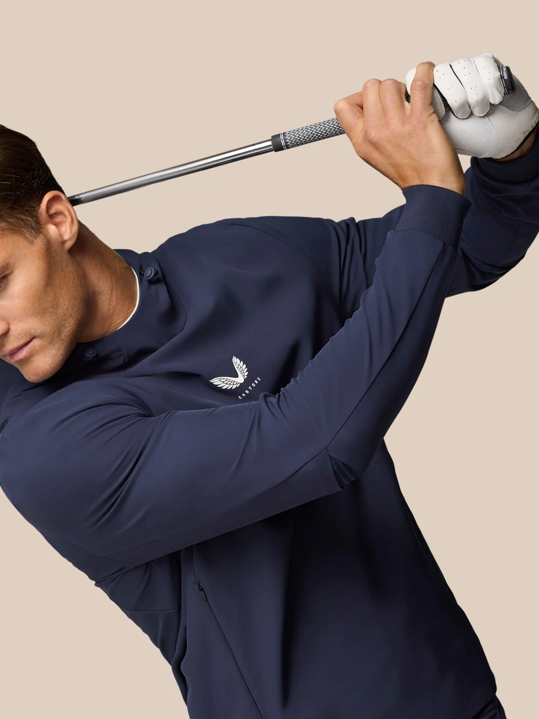 Golf Pinnacle Performance Hoodie - Midnight Navy - Image 7