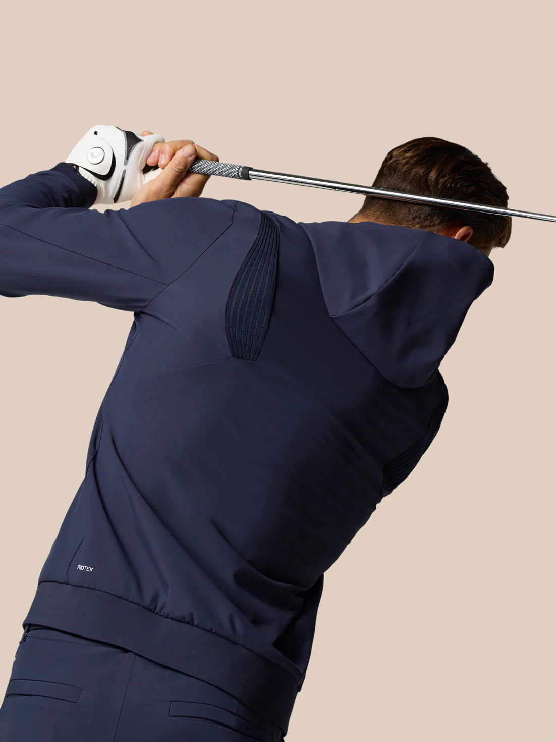 Golf Pinnacle Performance Hoodie - Midnight Navy - Image 8