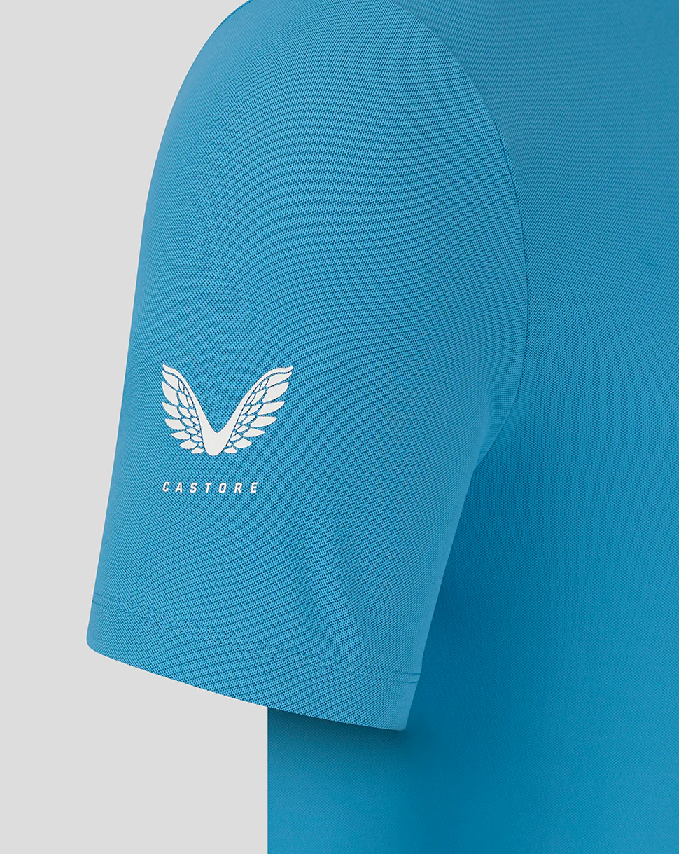 MEN'S 24/25 ESSENTIALS POLO - BLUE - Image 3