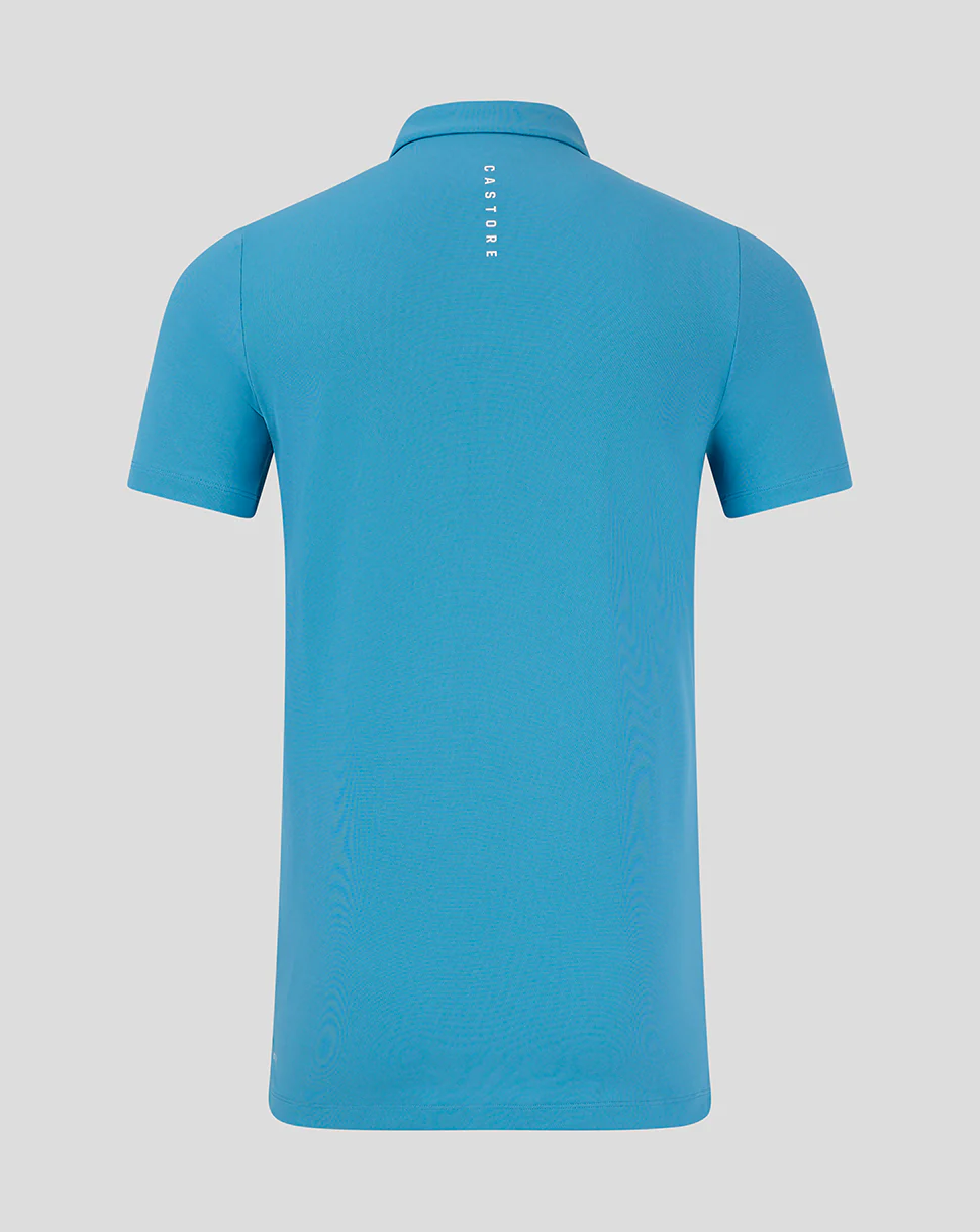 MEN'S 24/25 ESSENTIALS POLO - BLUE - Image 4
