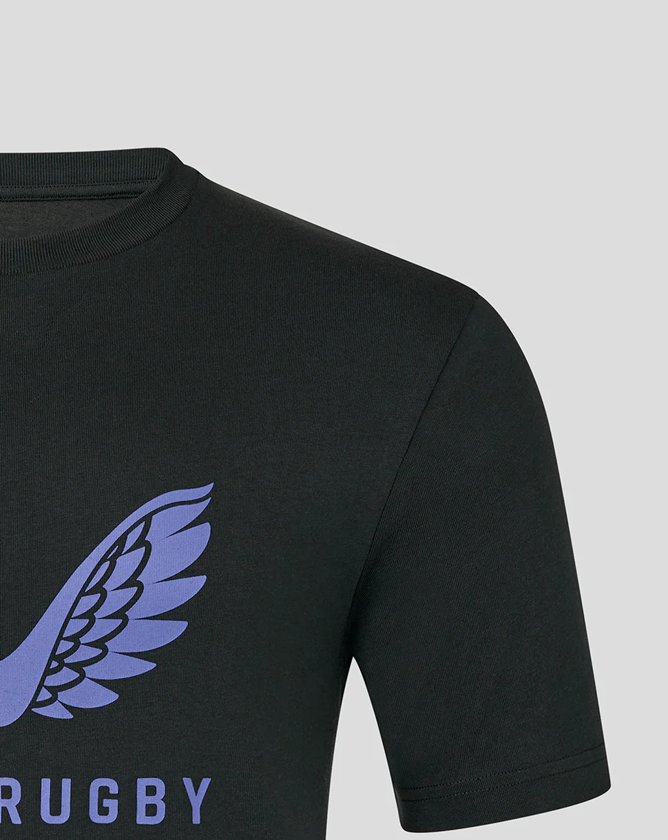 MENS 25/26 PRESENTATION LOGO TEE - CAVIAR - Image 3