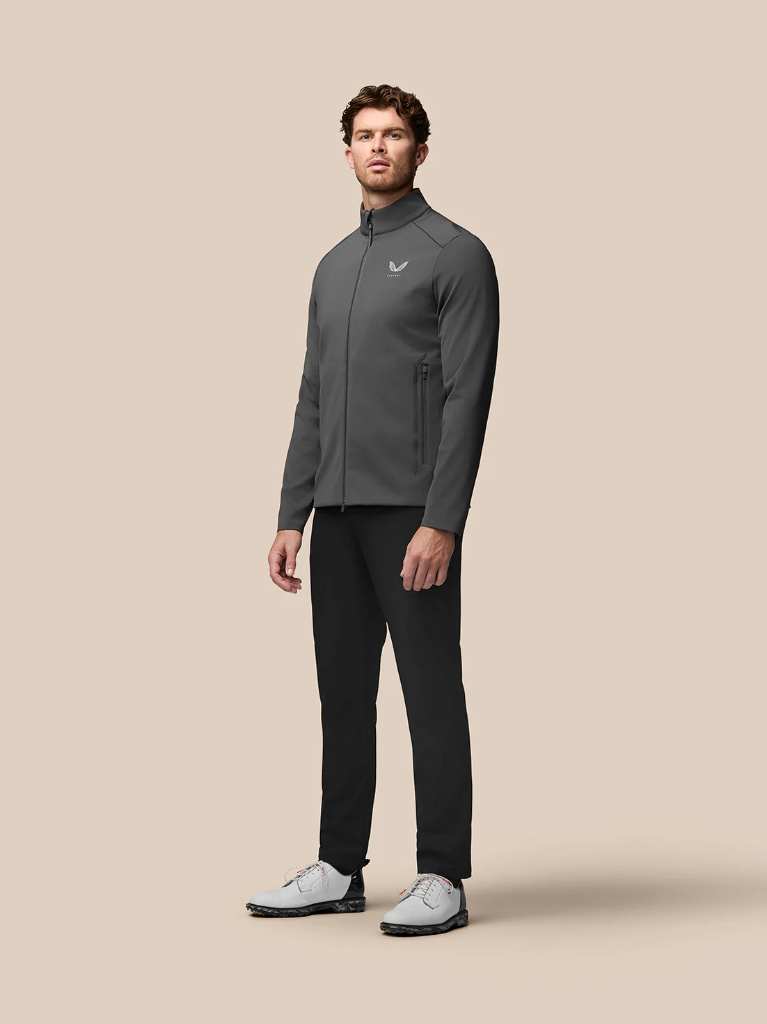 Garcia Hybrid Jacket - Charcoal - Image 6