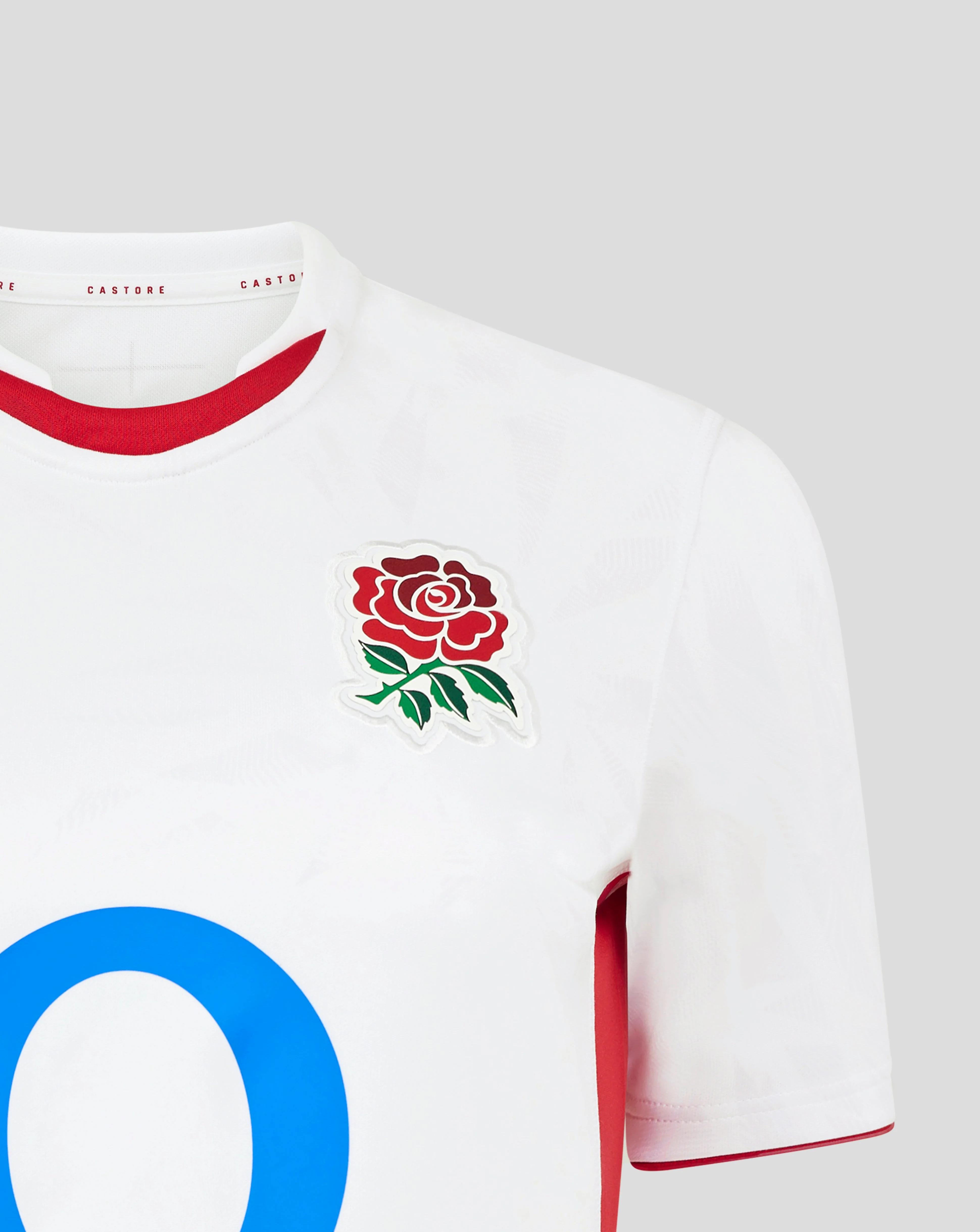 England Rugby Red Roses Home Replica Short Sleeve Shirt - Women's Fit - Image 3